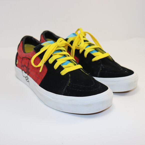 Vans x The Simpsons “El Barto” Skate Shoes Women’s Size 7 / Men’s 5.5 - Picture 1 of 9